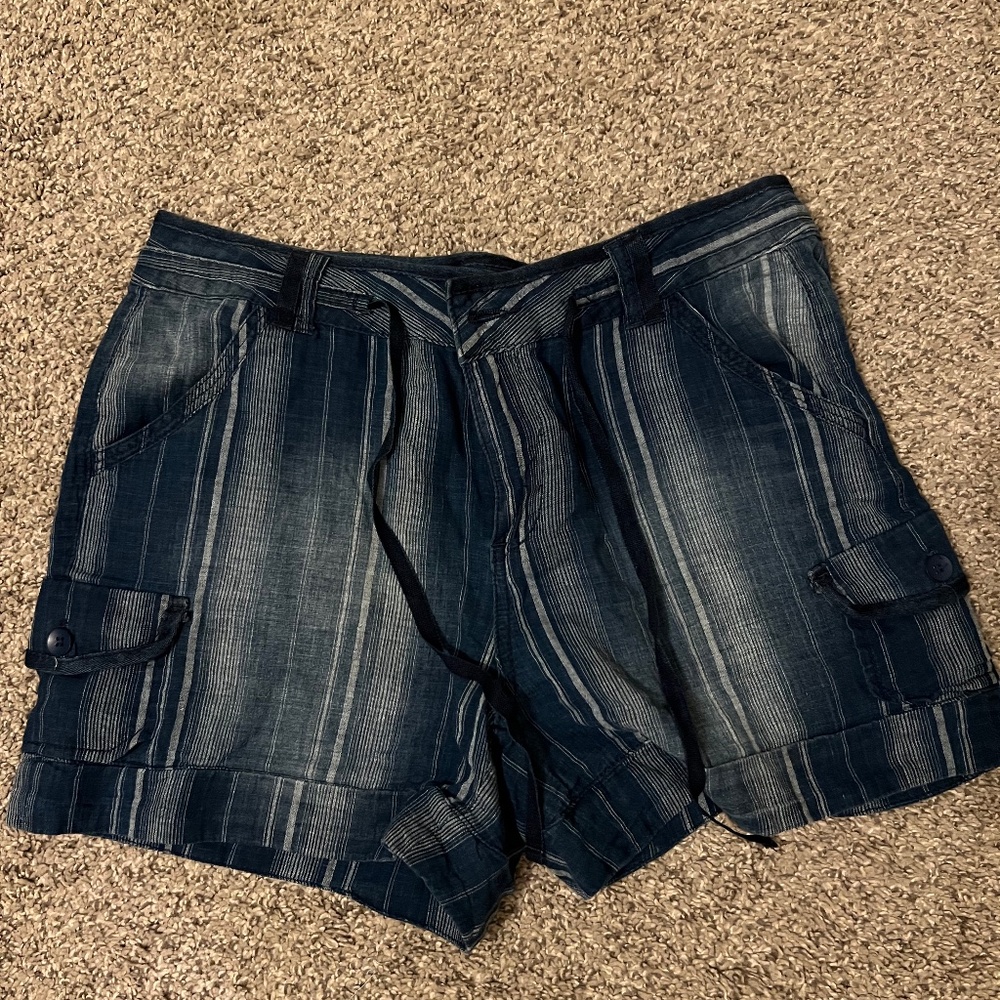 Democracy Striped Shorts